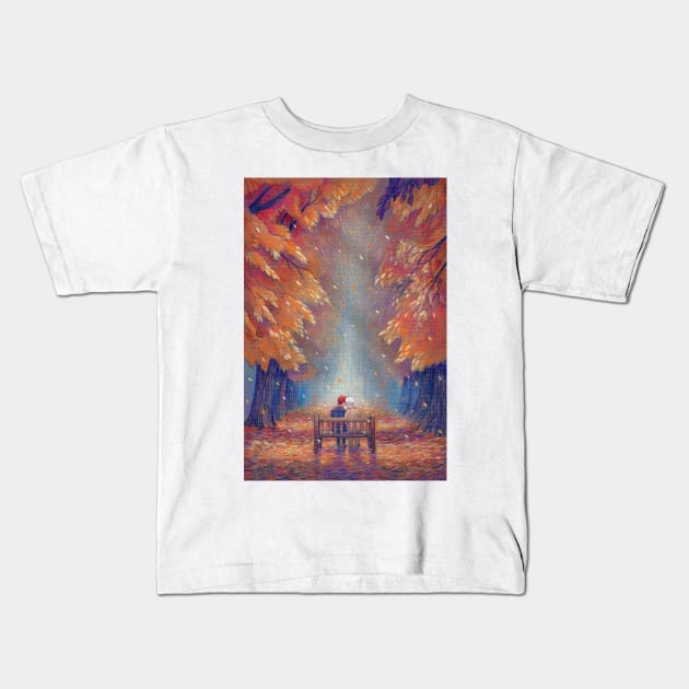 Autumn Omens Kids T-Shirt by illustore